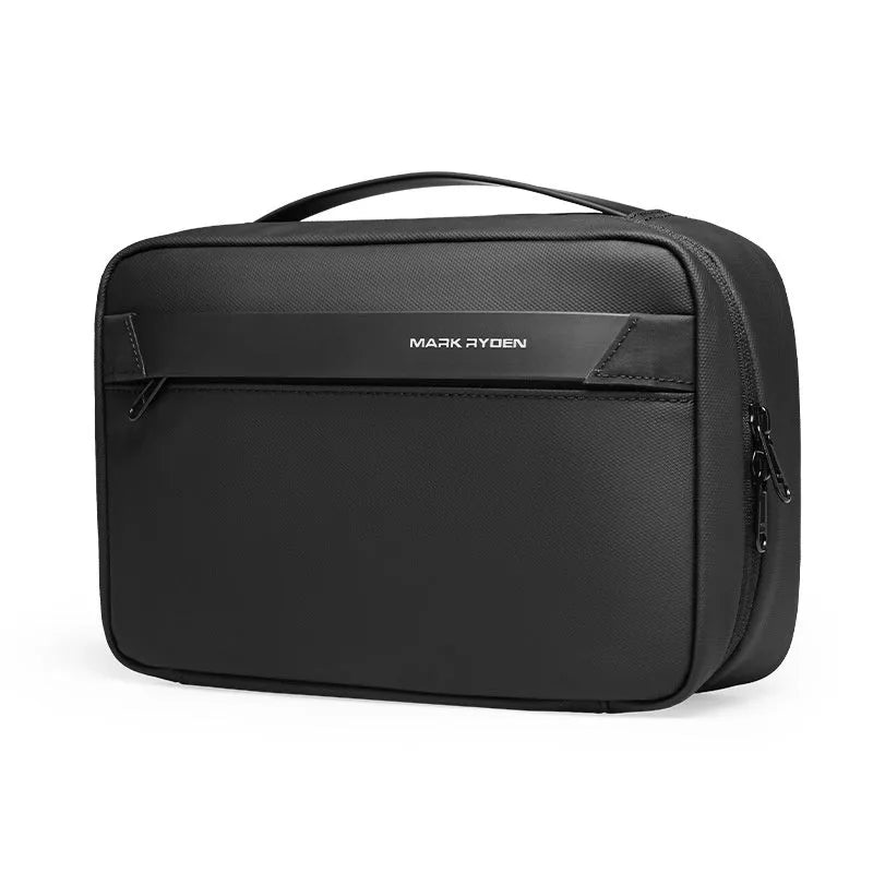 20L portable toiletries storage bag with dry-wet separation compartments in Oxford cloth construction