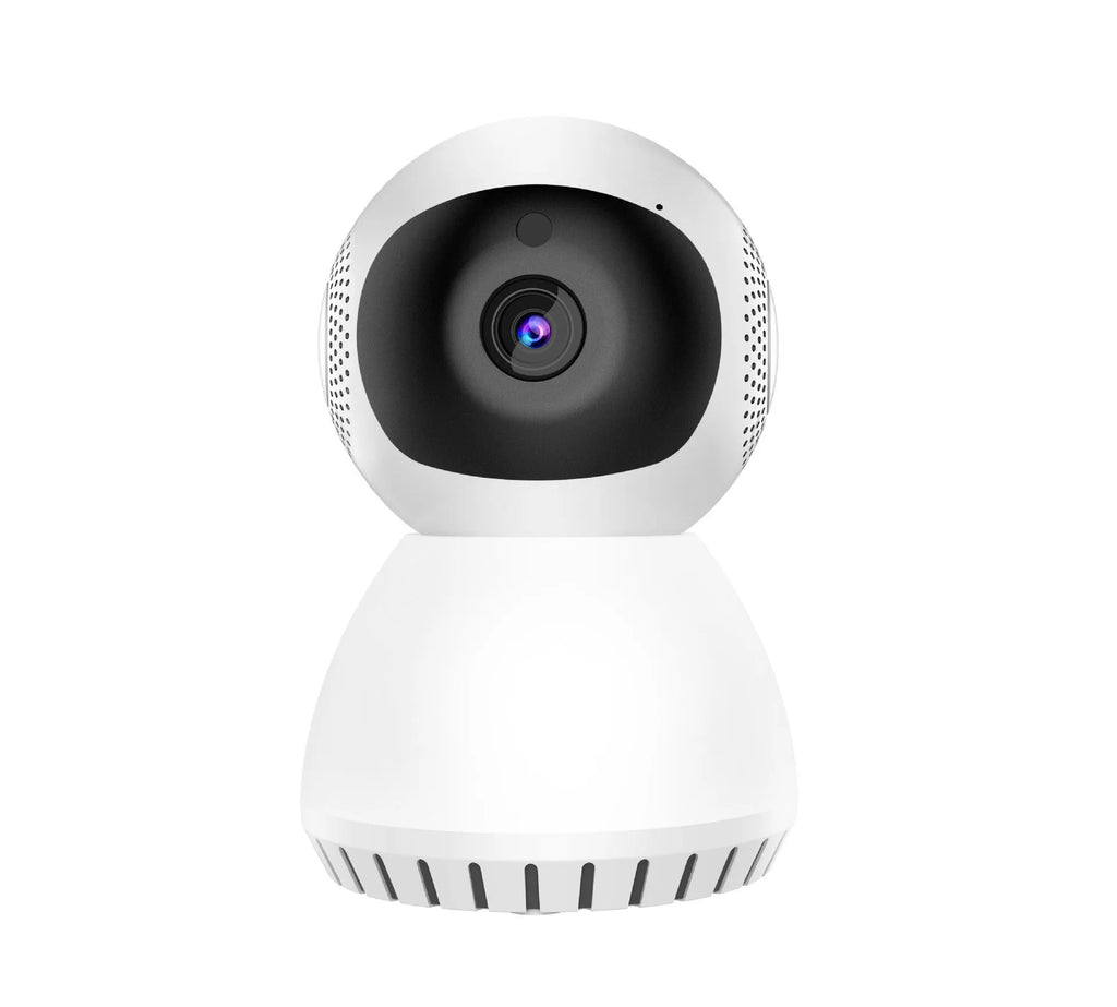 Dual-frequency wireless 1080p security camera with 12mm lens and ABS housing