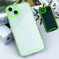 Glow-in-the-dark soft TPU phone case for Apple iPhone in green, orange, blue, yellow or pink