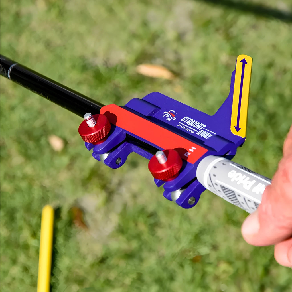 Golf swing plane trainer with plastic alignment frame, available with or without LOGO