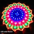 Christmas festival outdoor decorative string lights with peacock, love, sunflower and star light colours
