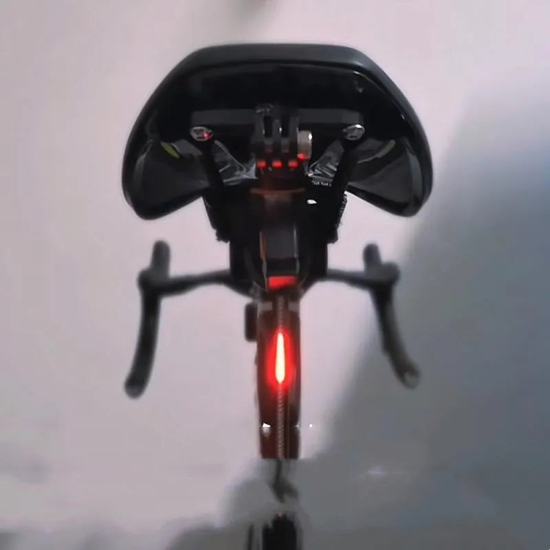 USB charging waterproof bicycle and motorcycle taillight modification wiring kit in five colour options