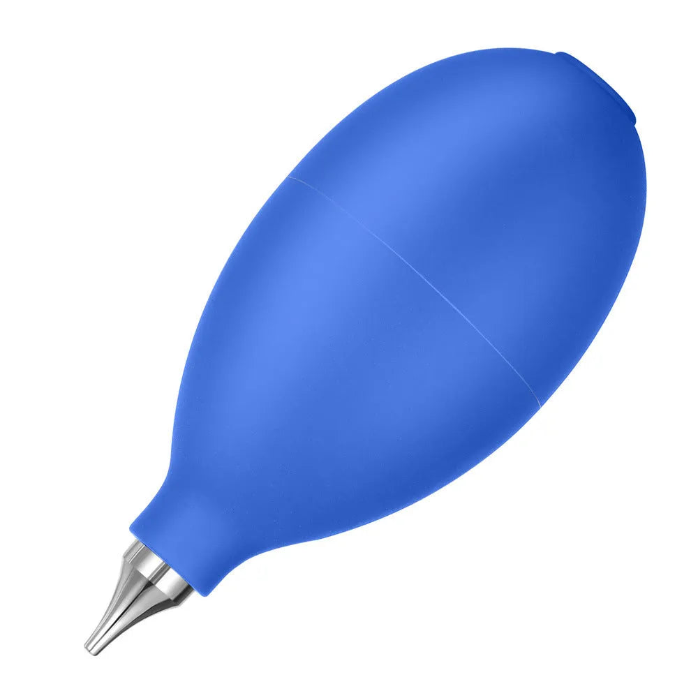 Blue rubber dust removal ball for cleaning camera lenses and mobile phone screens