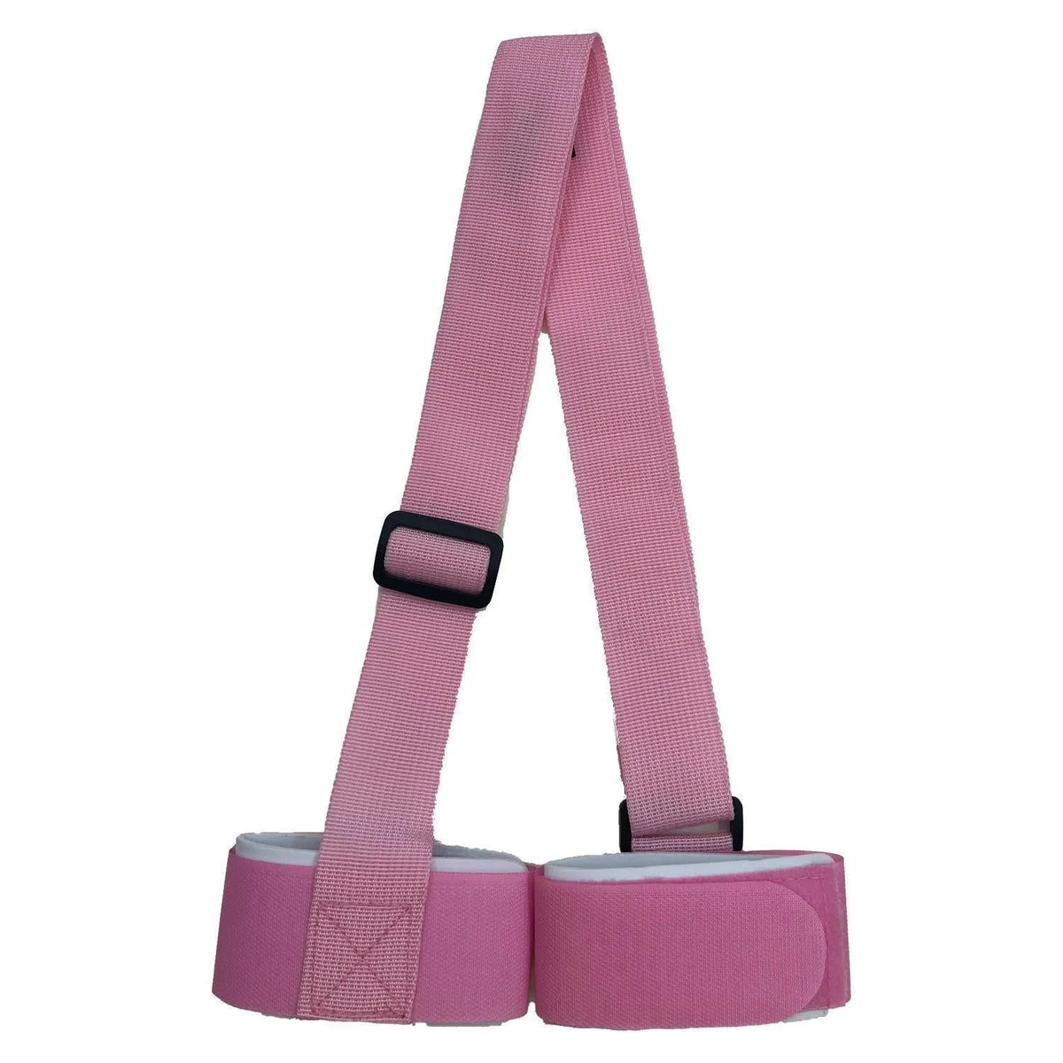 Adjustable skiing bandage shoulder strap with hook and loop fastening in choice of colours