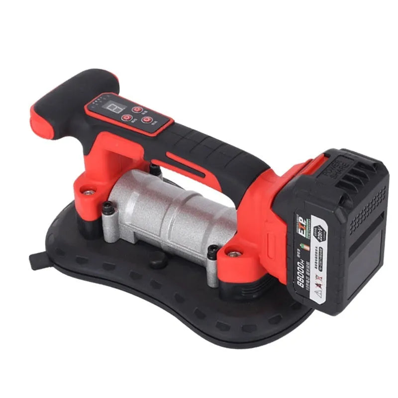 21V electric tile laying machine with automatic paste application for ceramic and stone tiles