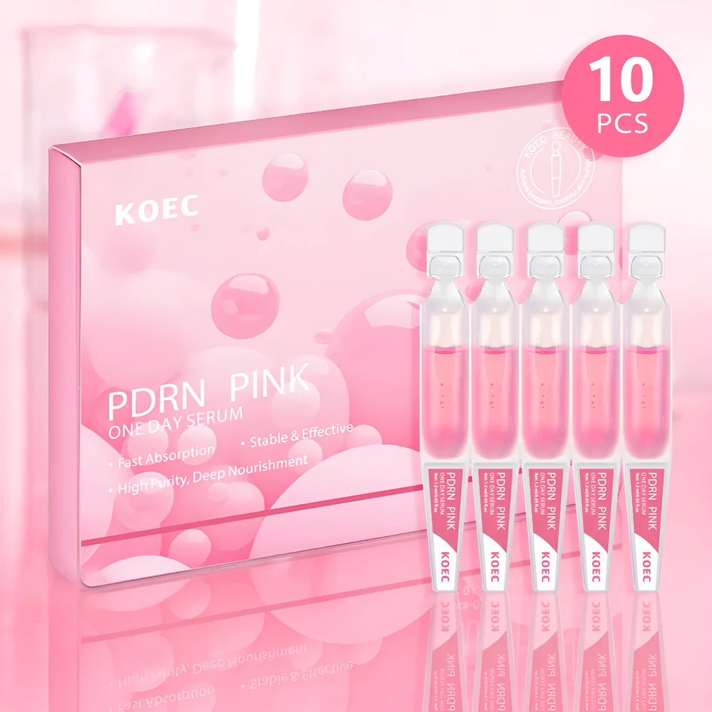 KOEC Powder Polypeptide disposable sheet masks 10 pack with individual essence pieces