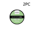 Tanning cream and aloe vera gel set for intensive tanning and after sun skin care repair.
