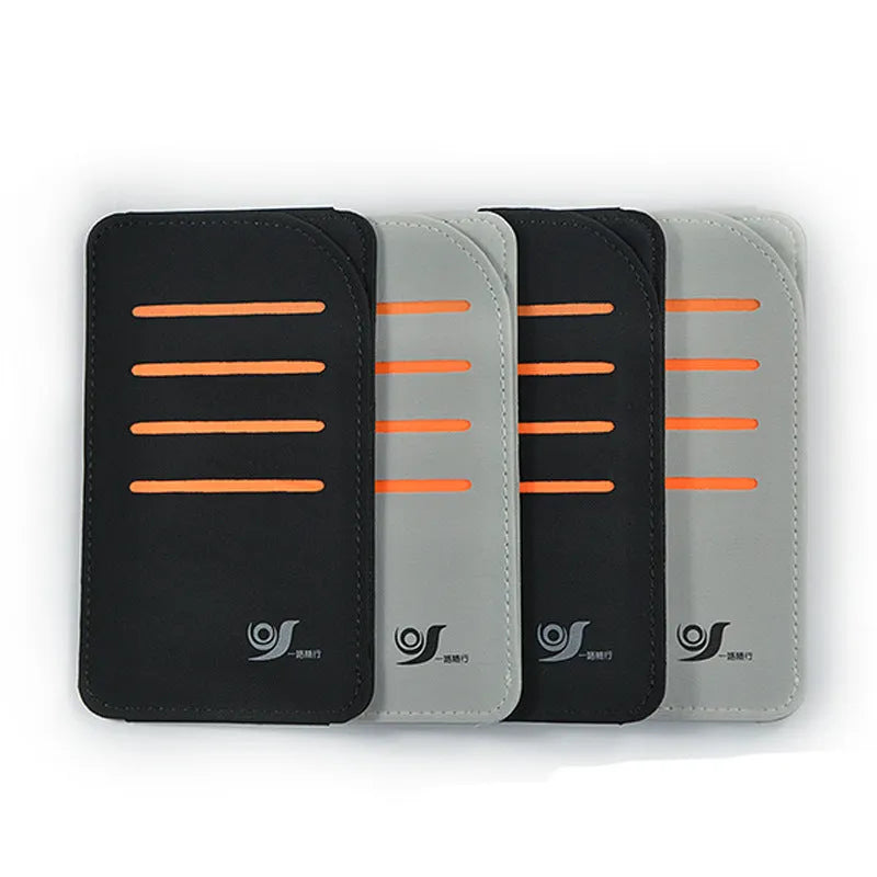 Car sun visor shading panel set with storage bag showing grey and black colour options