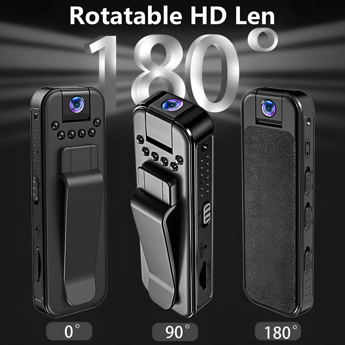 L7 home video recorder unit with HD image quality and infrared night vision capability