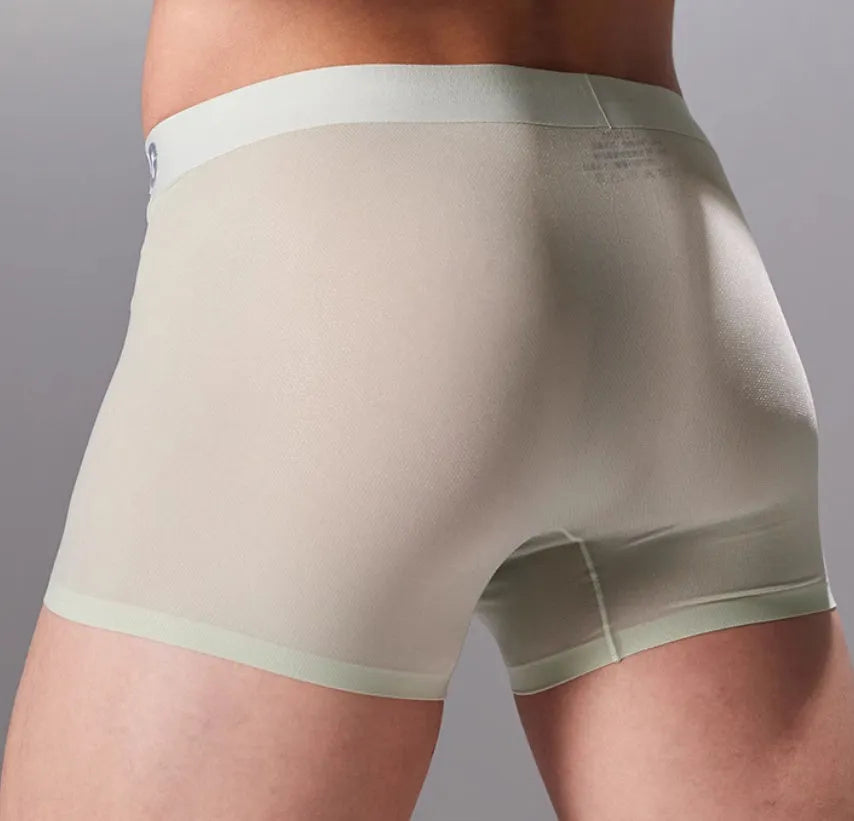 Men's seamless antibacterial fitness shorts in four colour options with stretch fabric