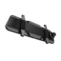 Black 10-inch touch screen car driving recorder mounted as rearview mirror replacement