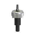 Carbon steel ignition module clamping wrench with aluminium knurled knobs for automotive distributor service.