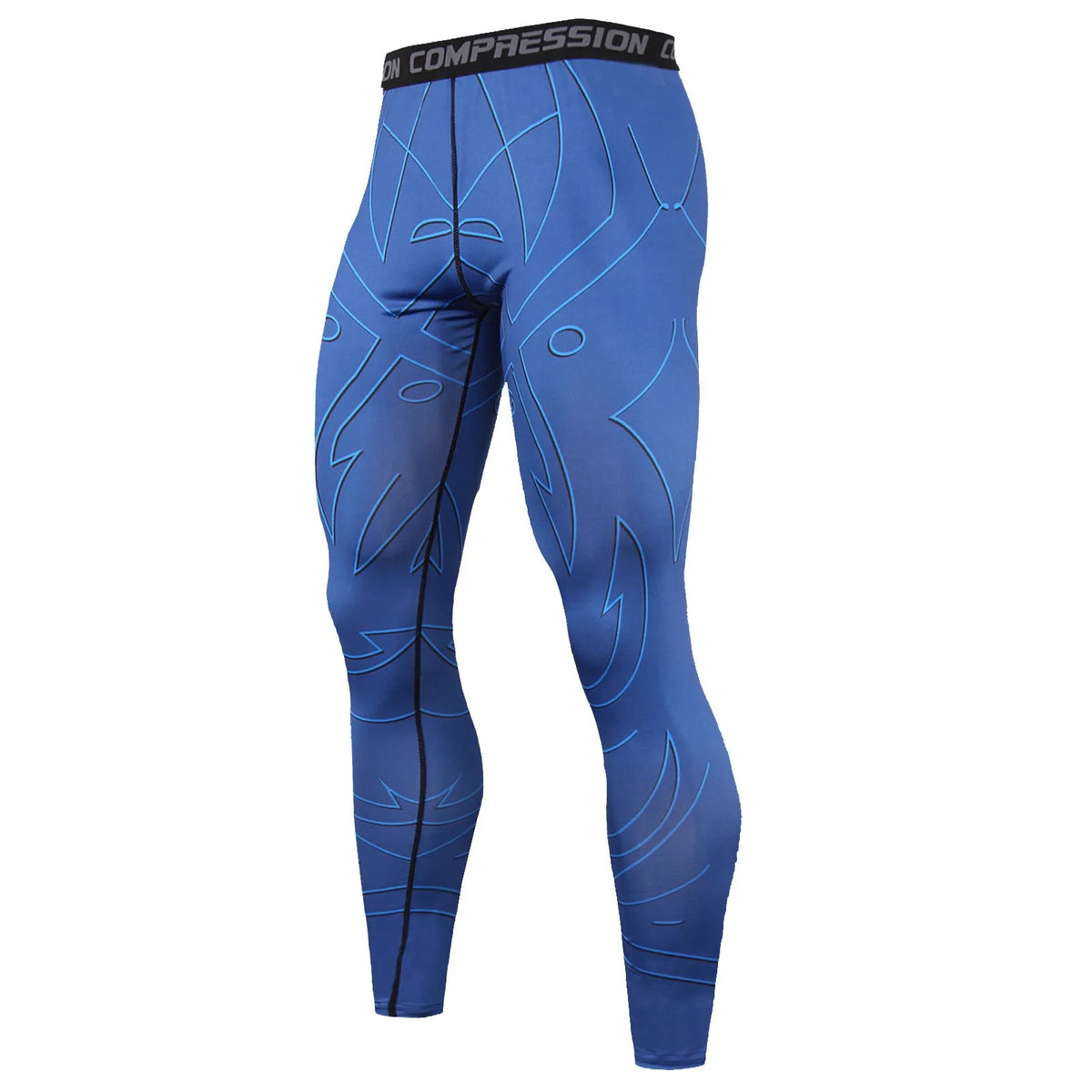 Men's skinny quick dry running pants in milk silk and polyester, mid-waist tight fit, sizes S to 3XL