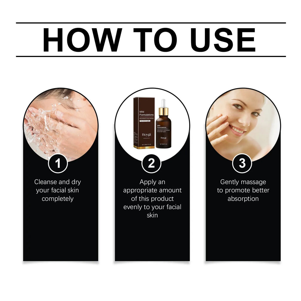30ml glass bottle of facial essence with arbutin and hyaluronic acid for skin nourishment.