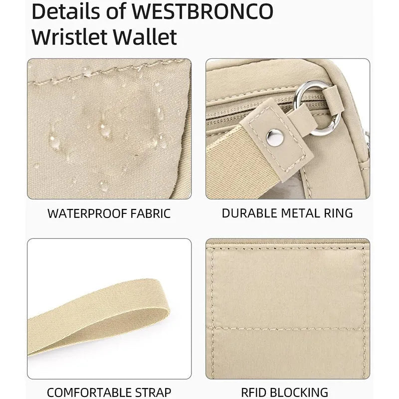 Quilted transparent deck handbag in waterproof nylon, shown in one of seven available colours
