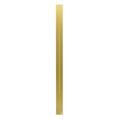 Indoor long strip wall light with 150 LED beads, wrought iron shell, 40-120cm, black or gold, 3000K warm light.
