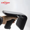 SLP-05 handheld Android UHF RFID reader scanner with integrated display and trigger.