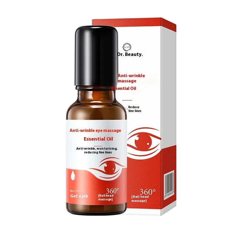 20ml red upgrade bottle of eye anti-wrinkle massage essence oil for hydrating and firming skin.