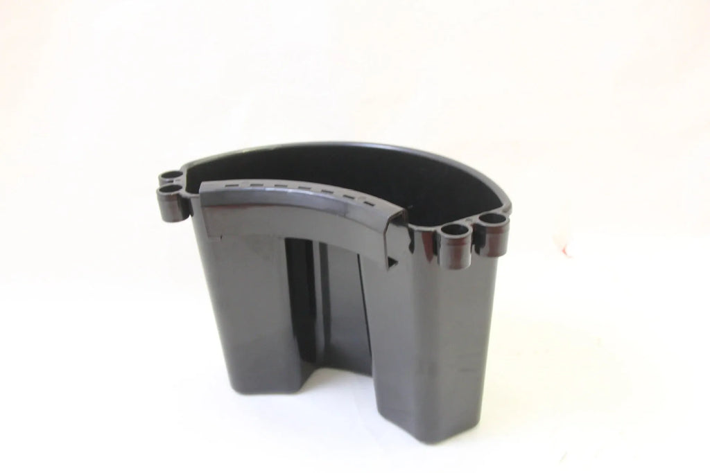 PP plastic car wash bucket available in black, red, blue and pink colour options