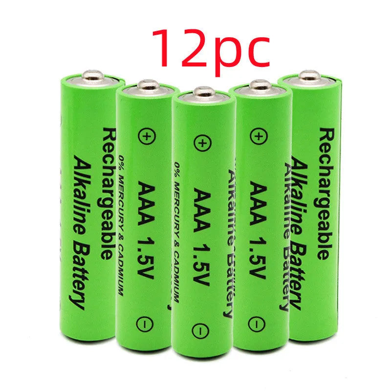 Industrial alkaline rechargeable AA battery with 3000mAh capacity and 1000 charge cycles