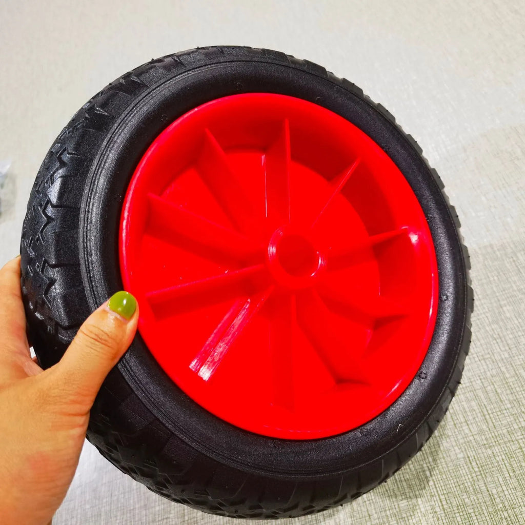 Foldable aluminium kayak transport cart with rubber components for open kayaks and drift boats