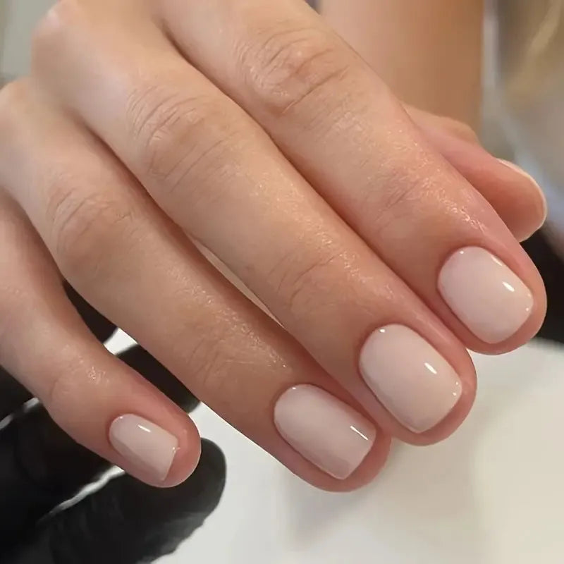 MY119 solid colour plastic nail art armour pieces in cute style for ladies decorative accessories