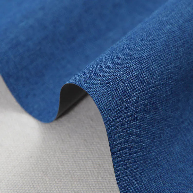 Polyester ant cloth with snowflake dragon pattern in blue, used as a luggage cover
