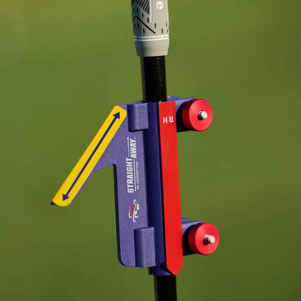 Golf swing plane trainer with plastic alignment frame, available with or without LOGO