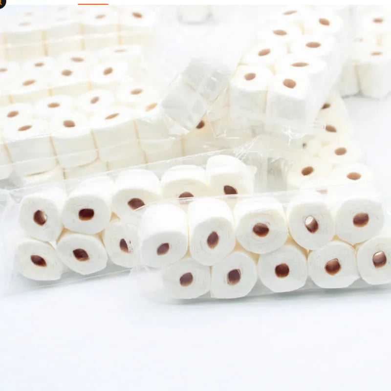 Simulated tissue roll paper model for children's pretend play with dimensions 30x15x80mm