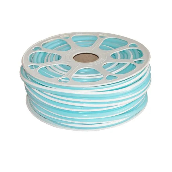 Flexible silicone neon light bar showing 8mm diameter and available in multiple neon colours