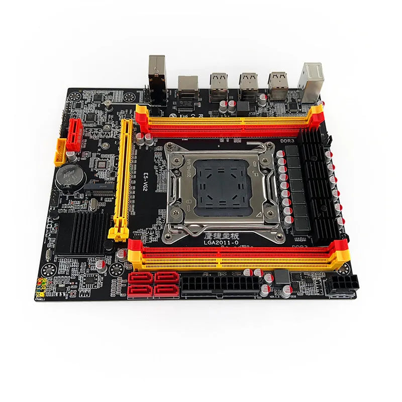 X79-VG2 desktop motherboard with LGA 2011 socket, DDR3 slots, and PCI Express 16X graphics card slot