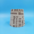 Minimalist fabric lampshade in a choice of solid colours on a table lamp base.
