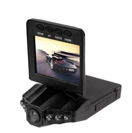 H198 HD six-light infrared night vision car DVR dashboard camera with 2.4 inch display screen