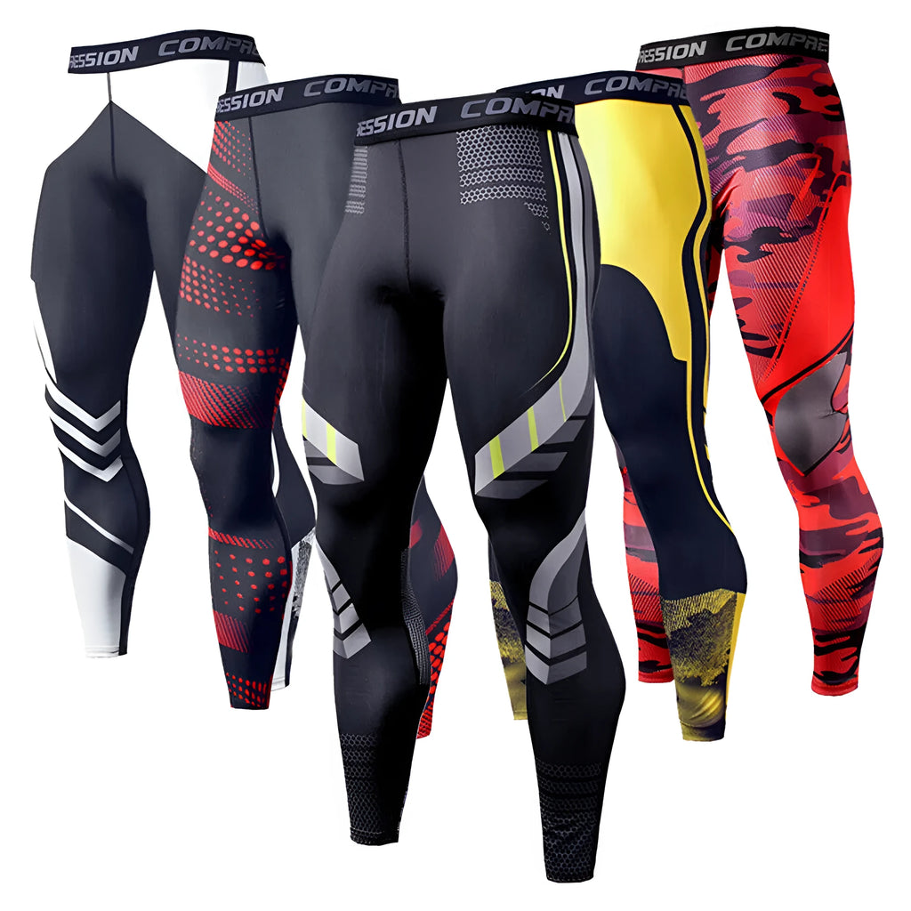 Men's skinny quick dry running pants in milk silk and polyester, mid-waist tight fit, sizes S to 3XL