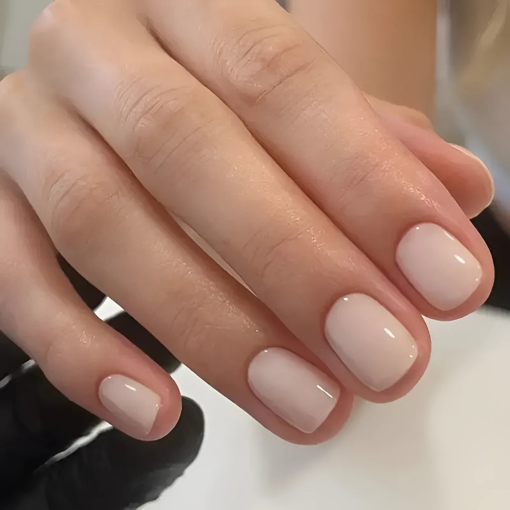 MY119 solid colour plastic nail art armour pieces in cute style for ladies decorative accessories