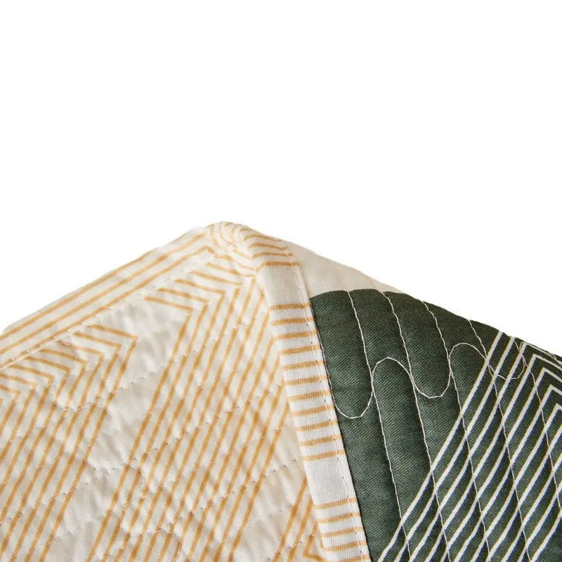 Pure cotton printed bed sheet set in modern simple style for 2.2 metre beds