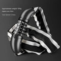 95cm zinc alloy bicycle chain lock with anti hydraulic shear design in black or yellow colour