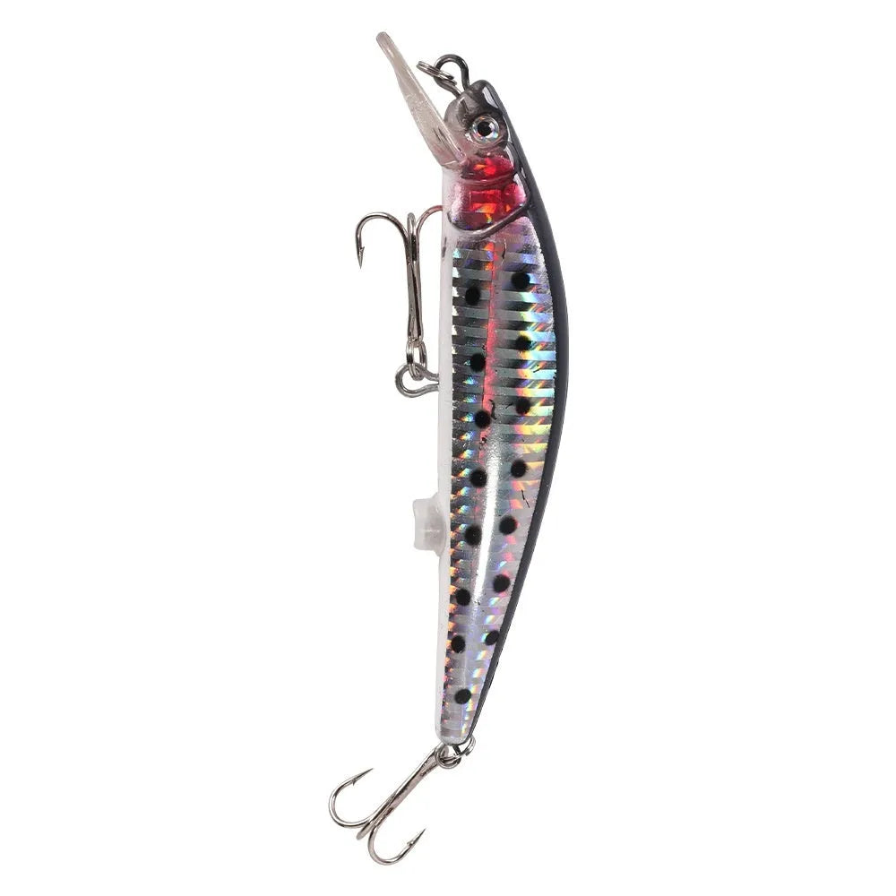 USB charging floating electric fishing bait lamp with colourful LED illumination for night fishing