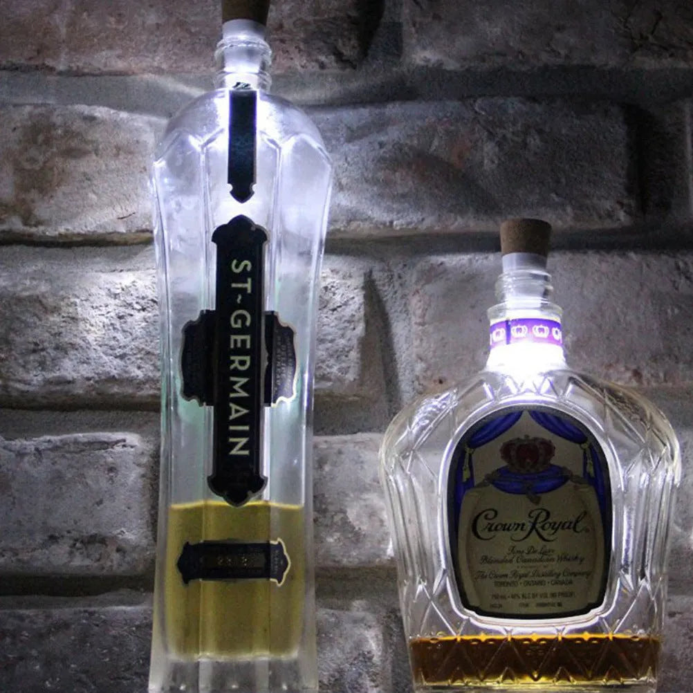 Plastic LED rechargeable bottle cap cork light for holiday decoration