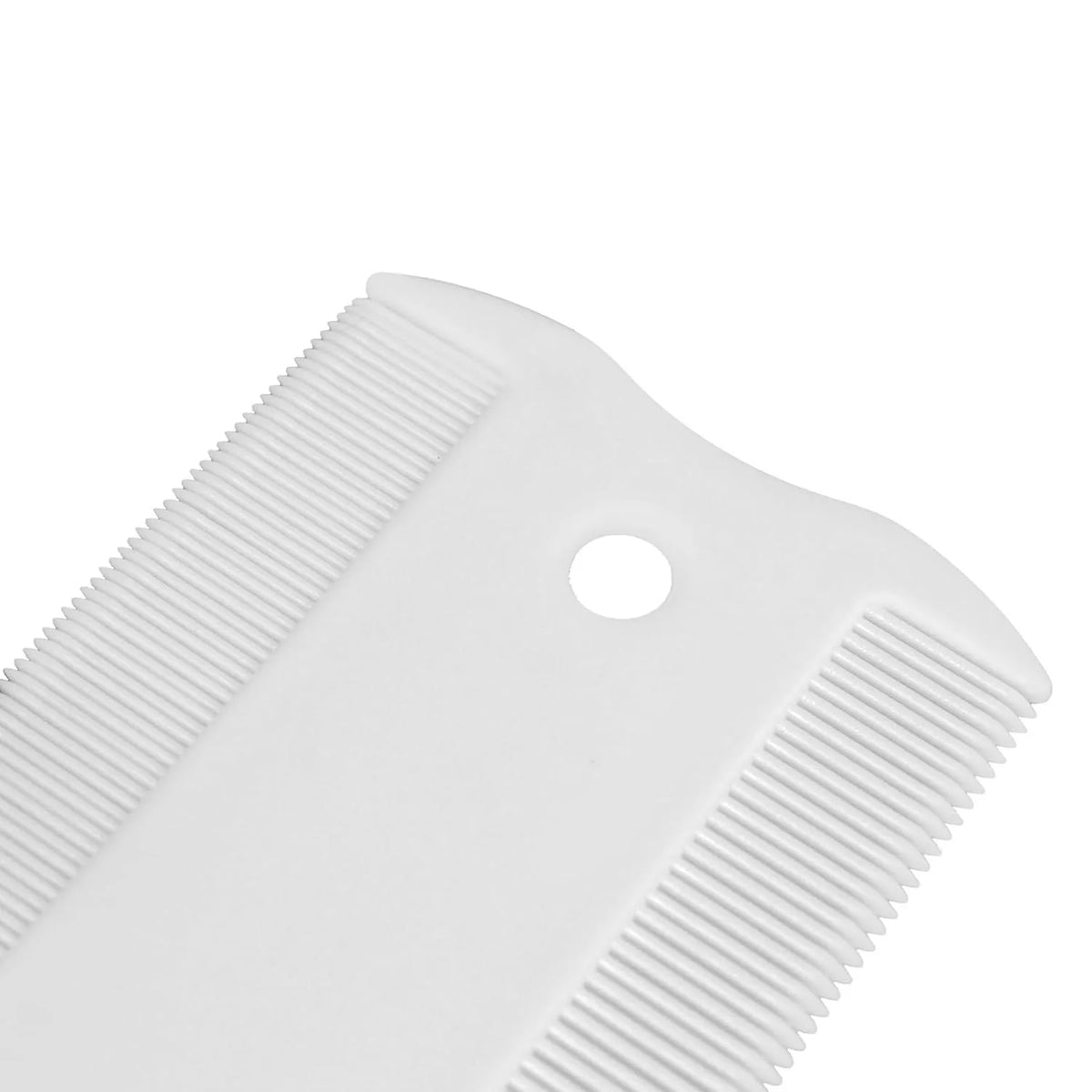 Double sided dense tooth flea comb for cats and dogs measuring 5cm in length for removing fleas and tear stains