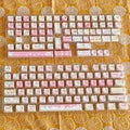 141-piece Meow Meow Team Height sublimation printed key cap set for mechanical keyboards