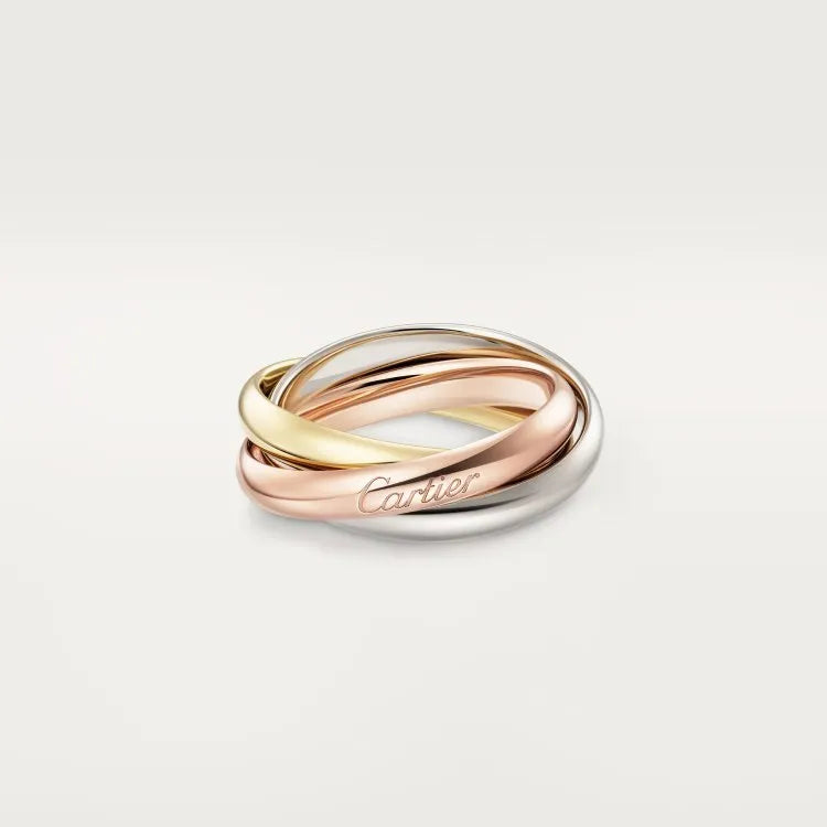 A pair of 925 silver couple rings with a full diamond finish, shown in sizes for him and her.