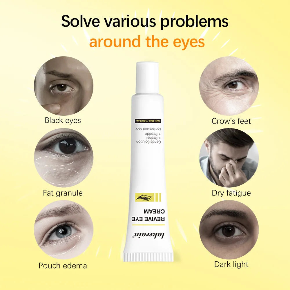 40ml retinol eye cream tube for dark circles, fine lines and eye bags
